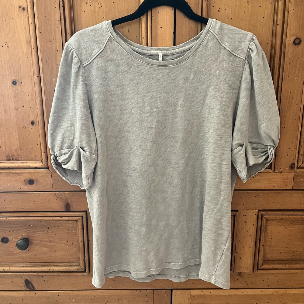Puff Sleeve Tee (NWOT)